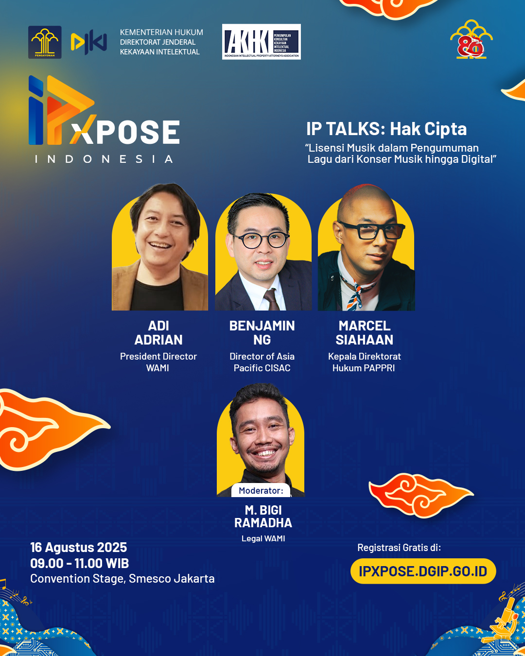 Gambar untuk agenda Hak Cipta 2 - Lisensi Musik dalam pengumuman lagu (Performing right) dari konser musik hingga digital