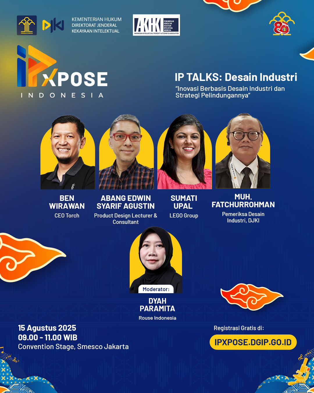 Gambar untuk agenda Desain Industri - Inovasi Berbasis Desain Industri dan Strategi Pelindungannya